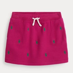 Polo Pony Fleece Skirt